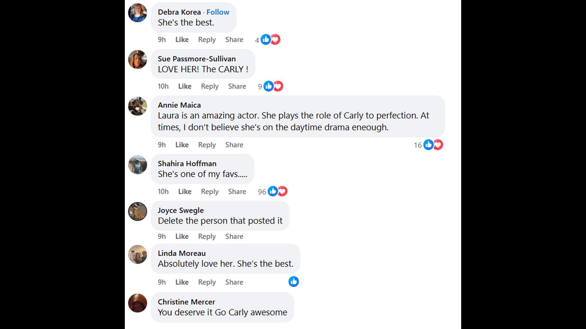 More fan reactions sharing the same sentiments (Image via Facebook/General Hospital Fans - Official)